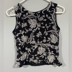 COPY - Charter club paisley tank top